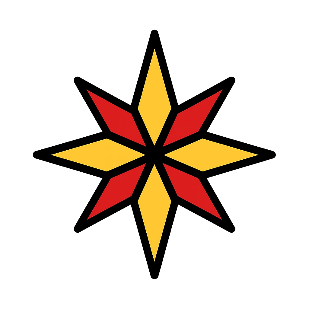 gothic star emoji