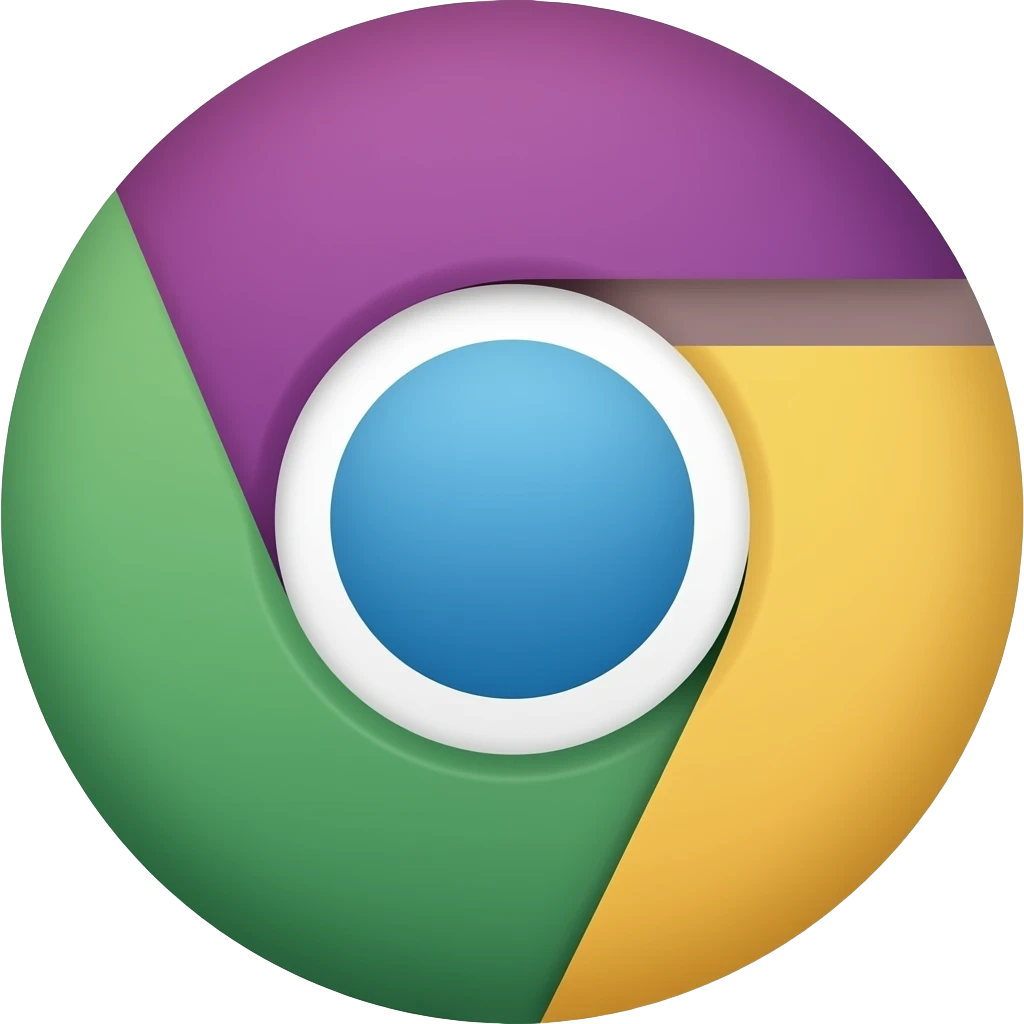 google chrome dark purple emoji