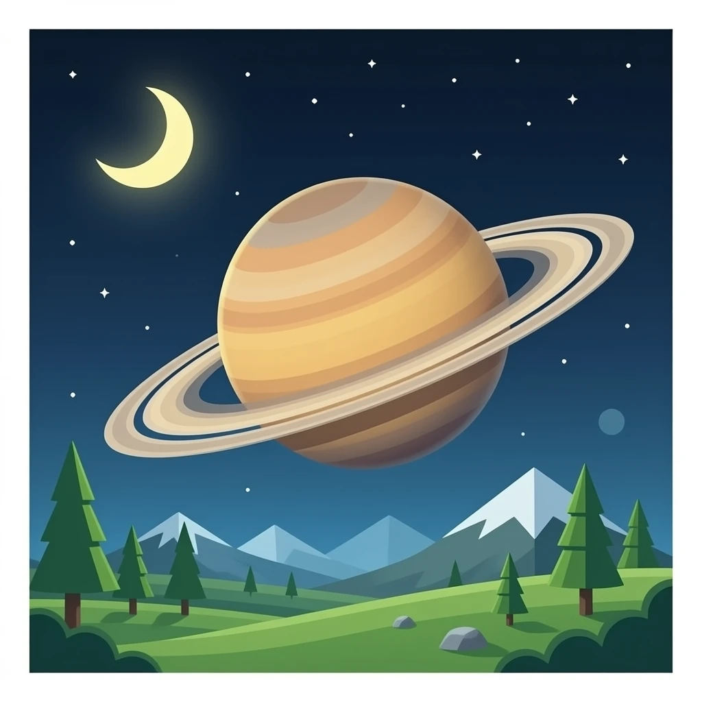 Saturn emoji