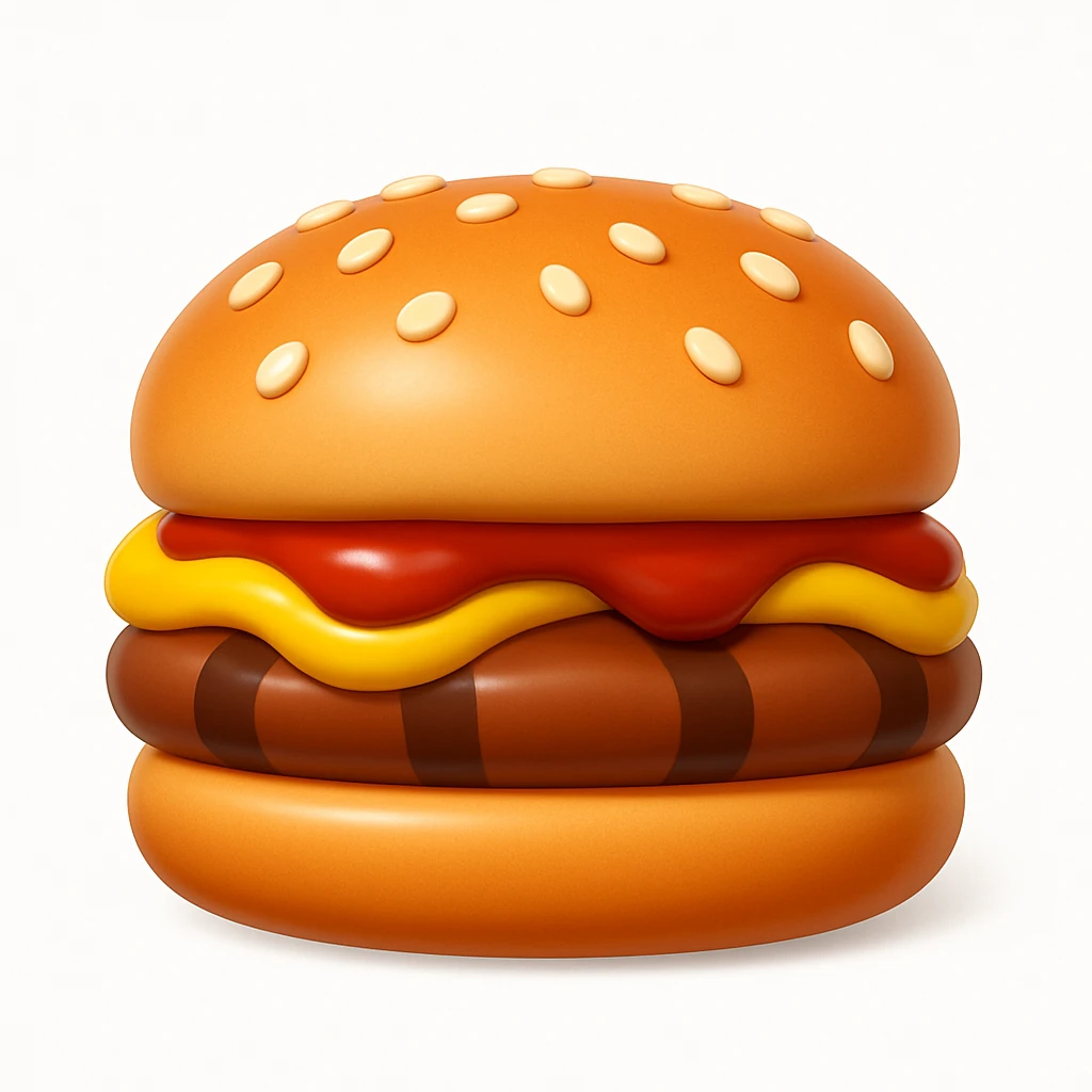 Convert the uploaded image into a 3D Apple-style emoji — preserve the key shapes, colors, and overall composition of the original image. Simplify the forms into clean, rounded cartoon-style elements while keeping the subject recognizable. Apply glossy textures, soft lighting, smooth shading, and render everything in Apple emoji style on a clean white background emoji