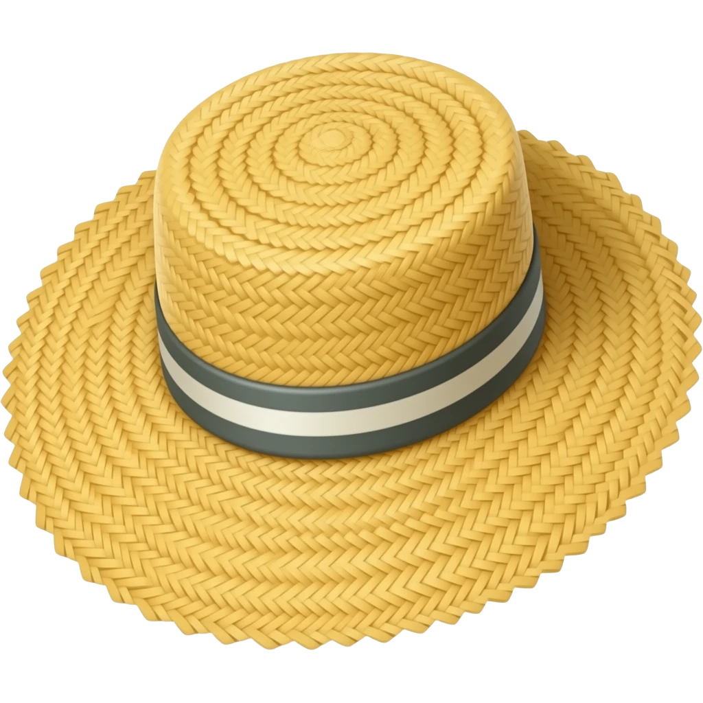 Strohhut emoji