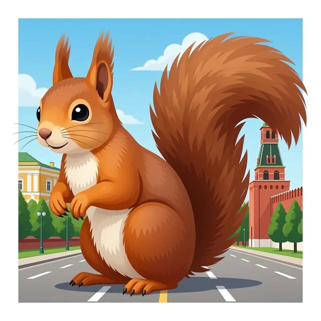 Arbat squirrel emoji