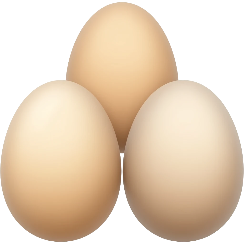 3 eggs emoji