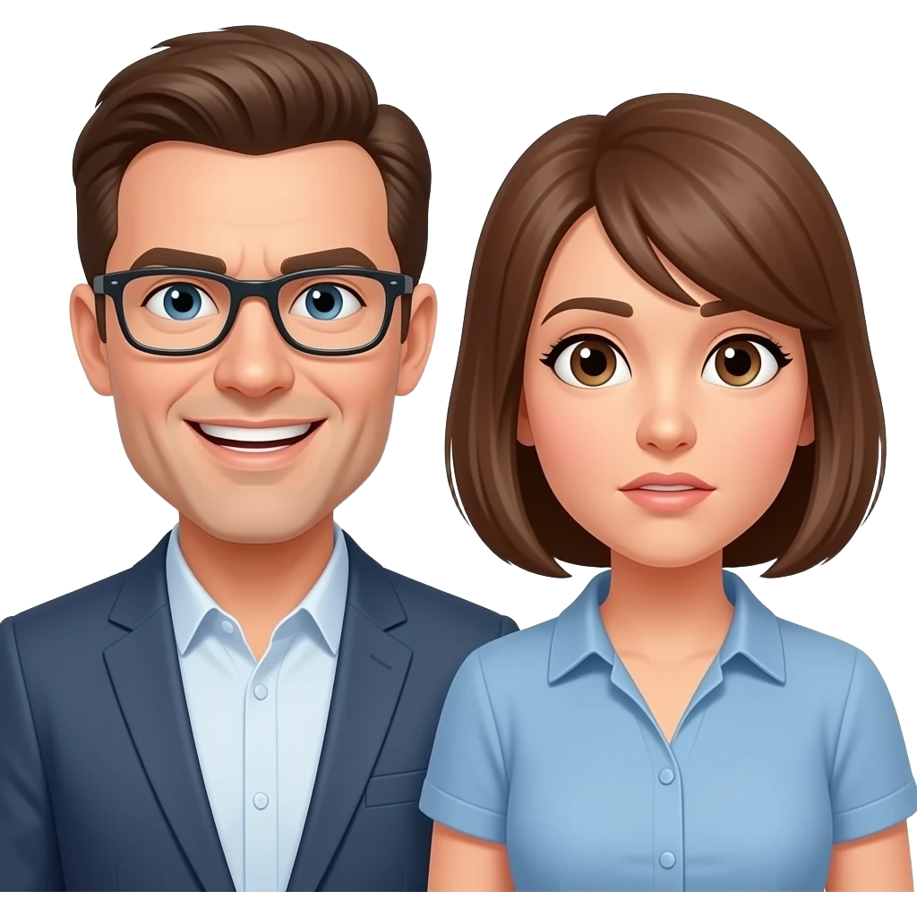 Fake friends emoji