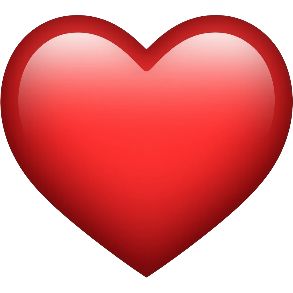 Ruby red heart emoji emoji