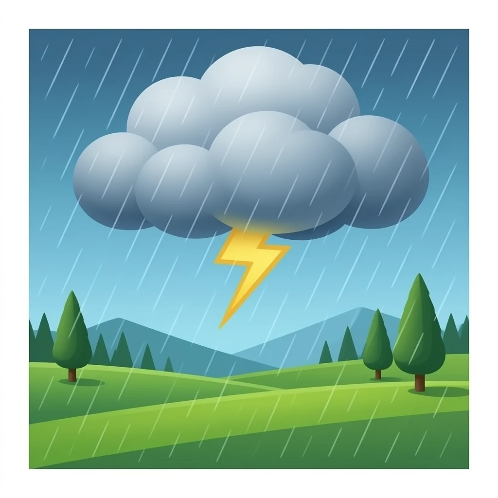 Tormenta emoji