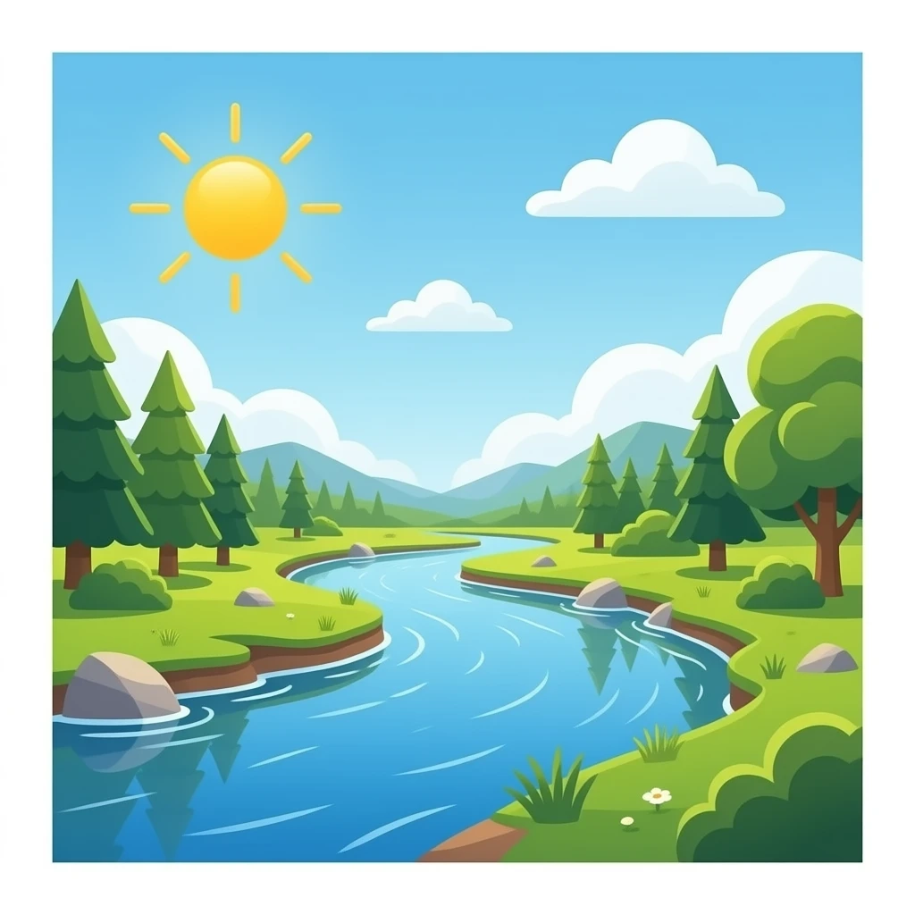 River emoji
