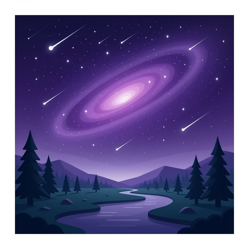 Galaxy Amethyst emoji
