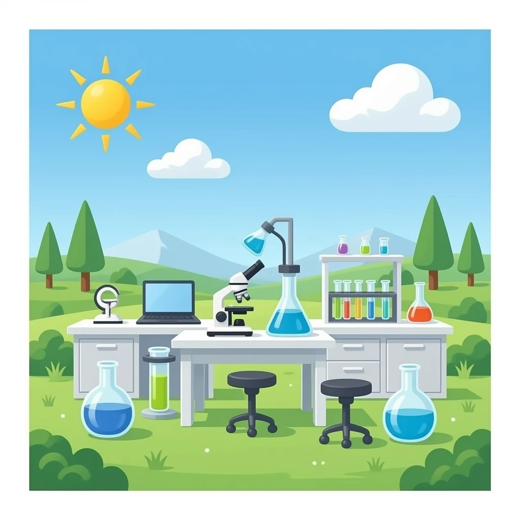 Laboratory emoji