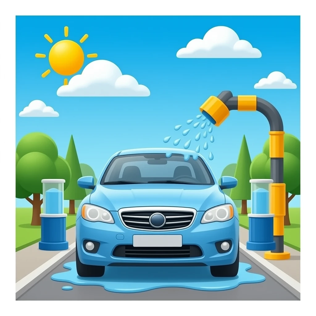 Automatic Car Wash emoji