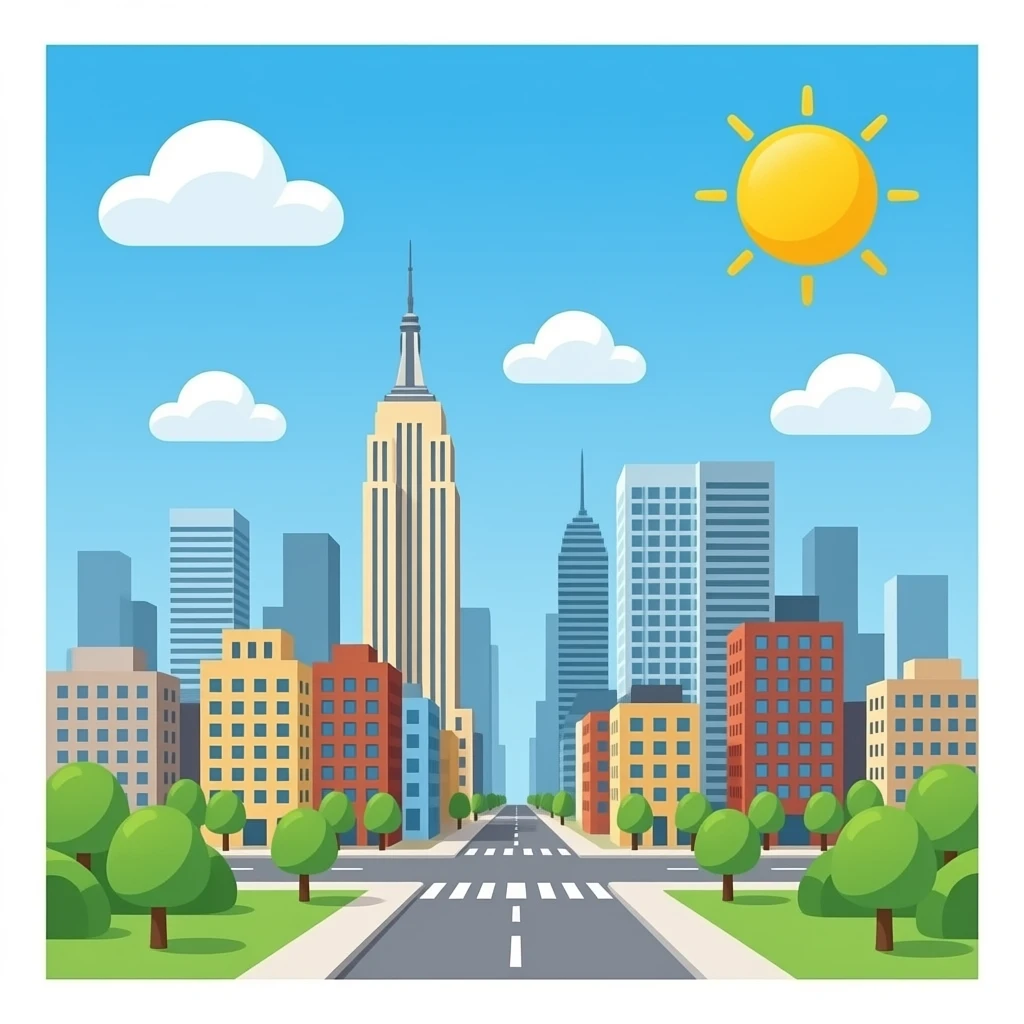 ciudad urbana emoji