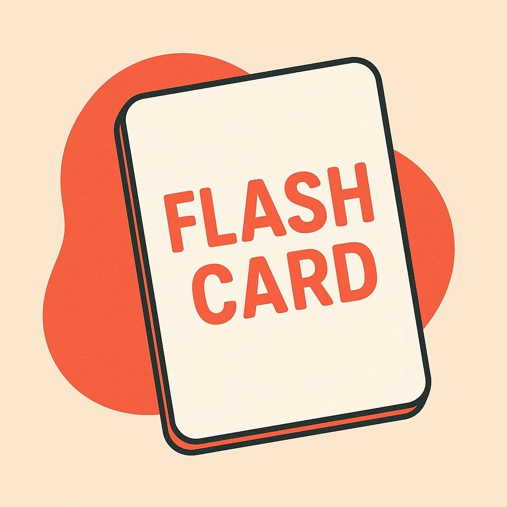 Flashcard emoji