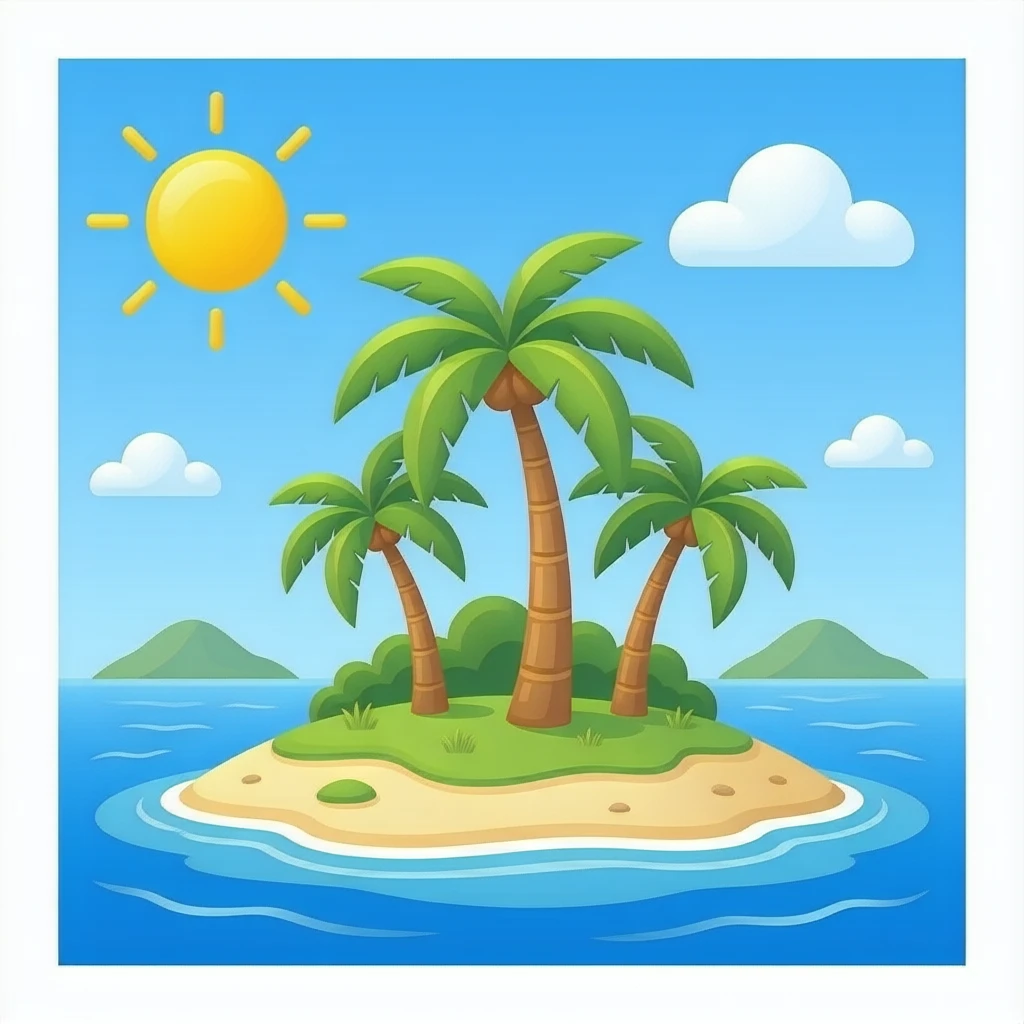 🏝️ emoji