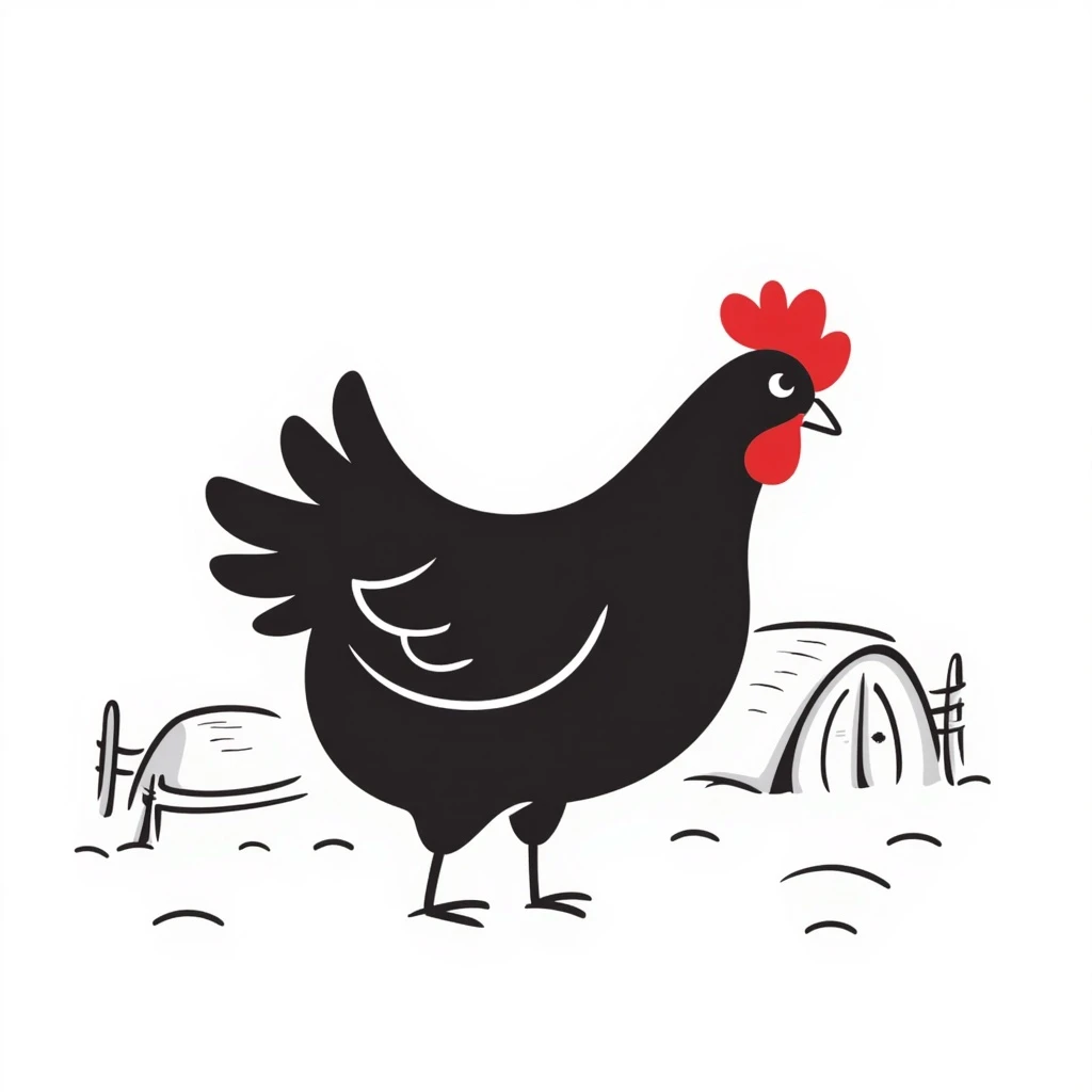 Hen emoji