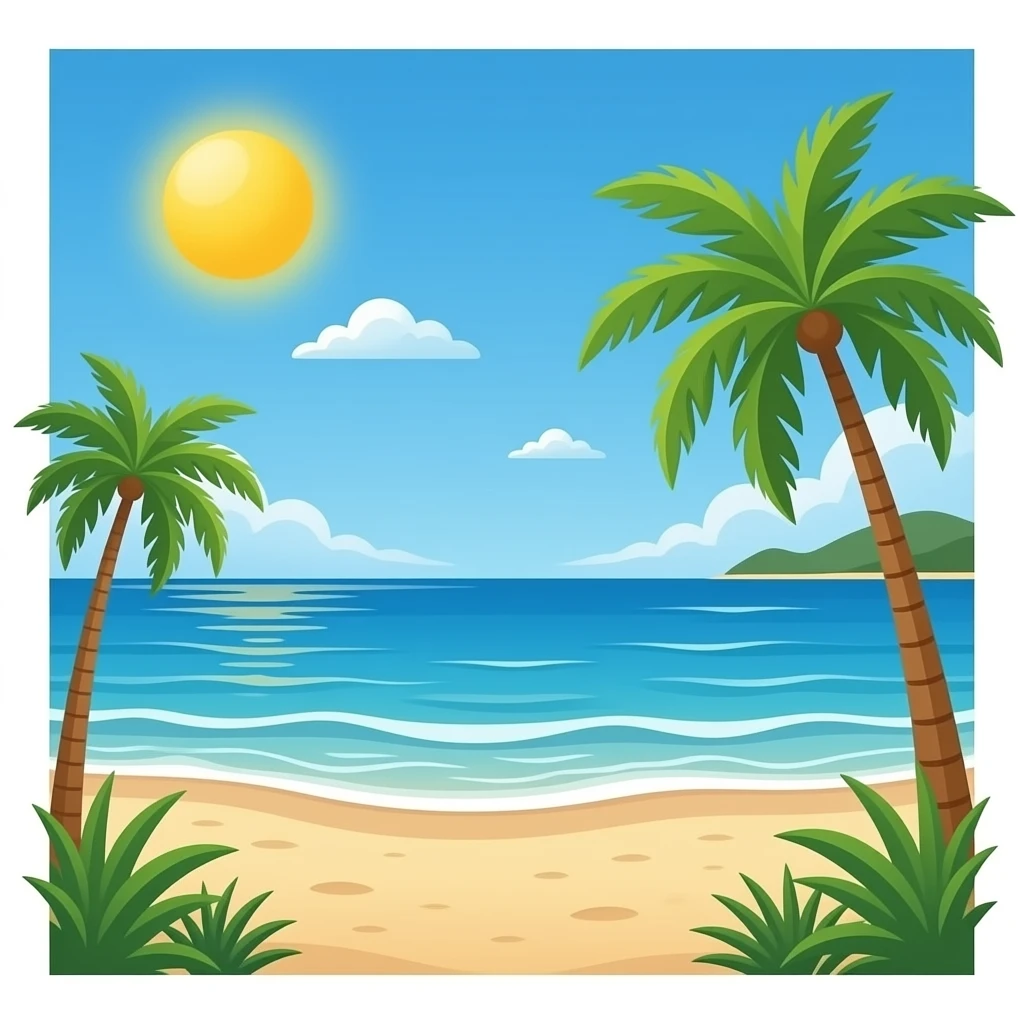 beach emoji