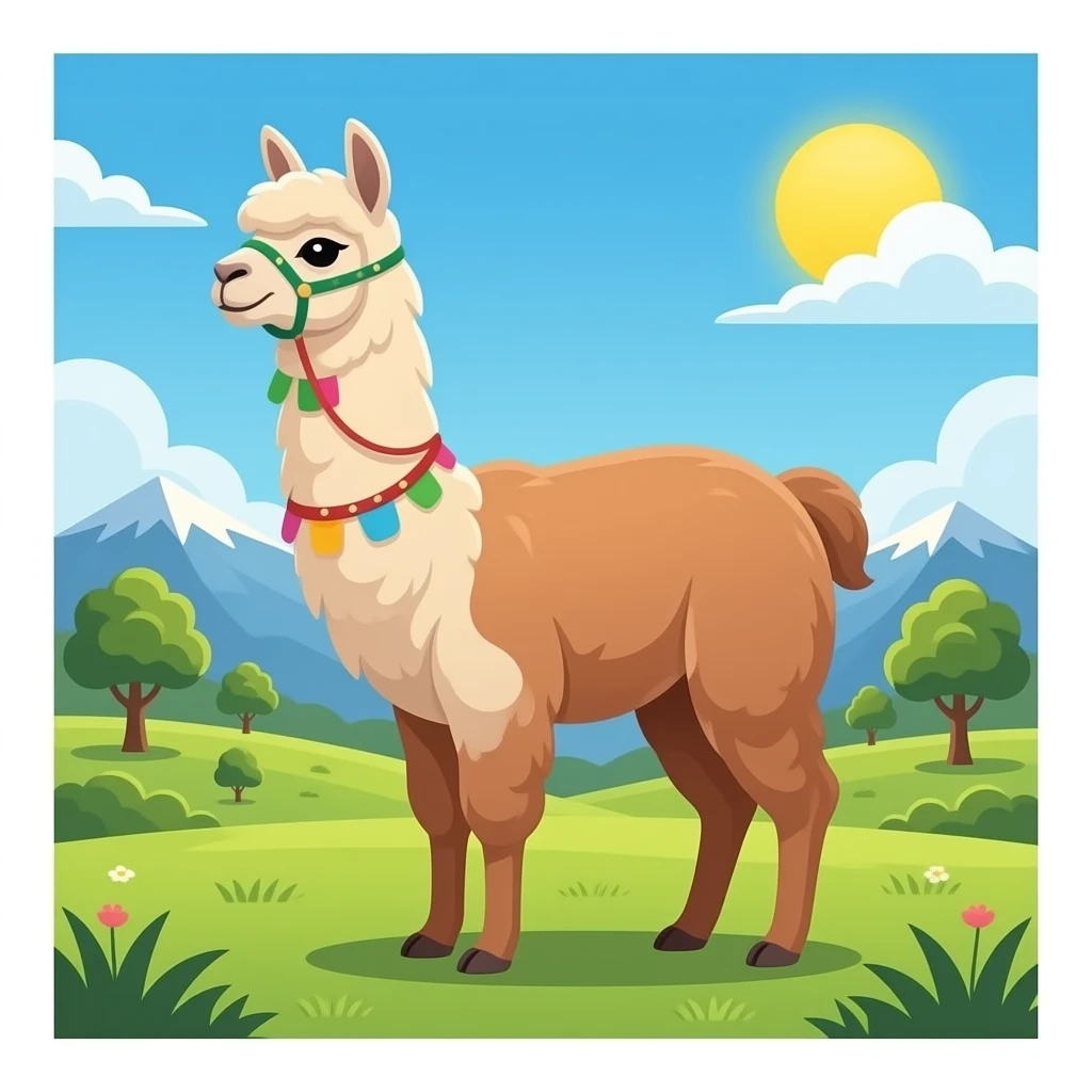 llama peru emoji