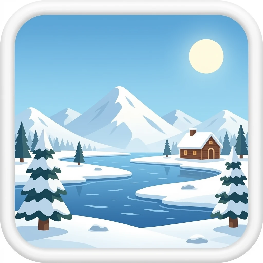 north pole emoji