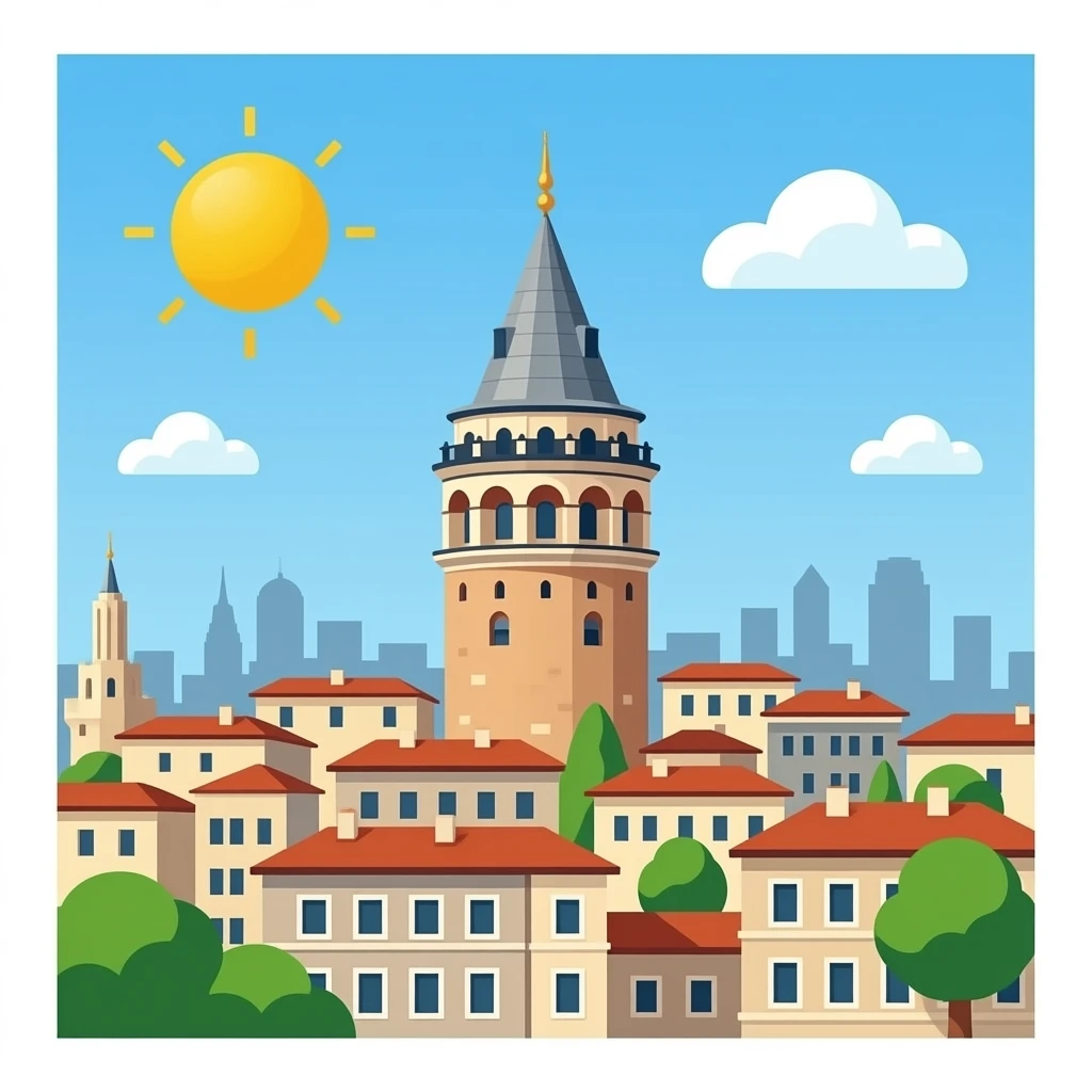 galata kulesi emoji