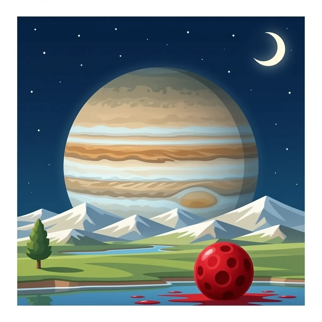 Jupiter red spot emoji