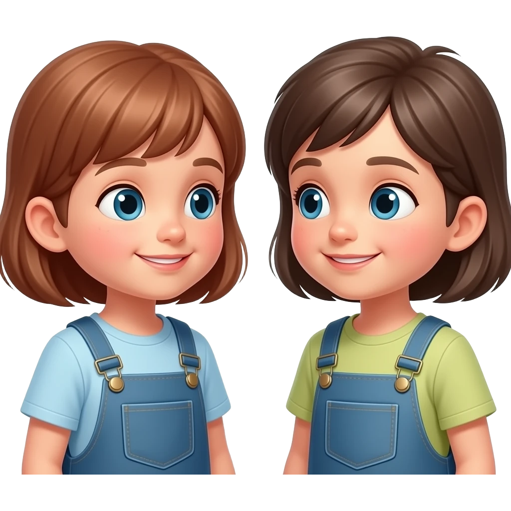 niños pequeños hablando emoji