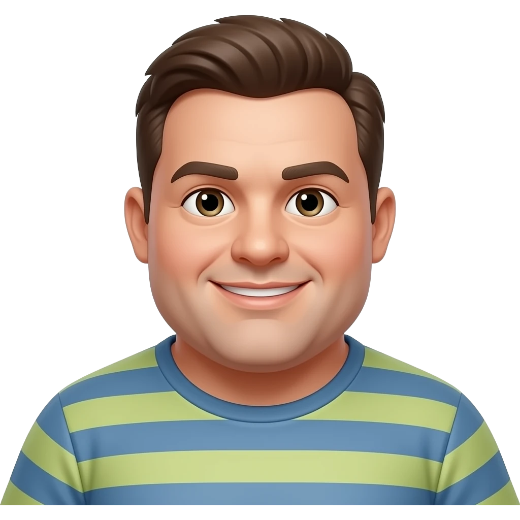 Fat man emoji
