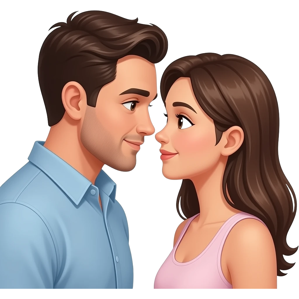 любовь в рамках  мужчина и женщина emoji