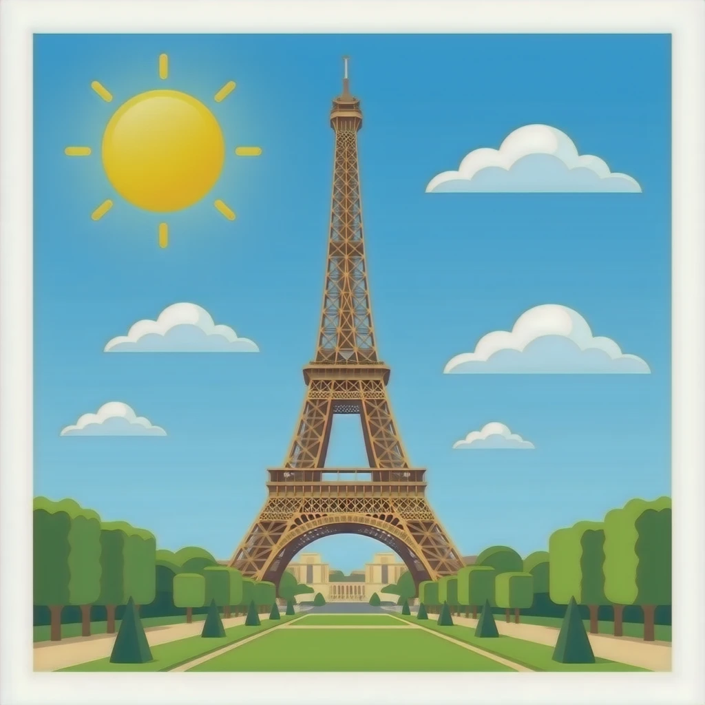Tour effeil emoji