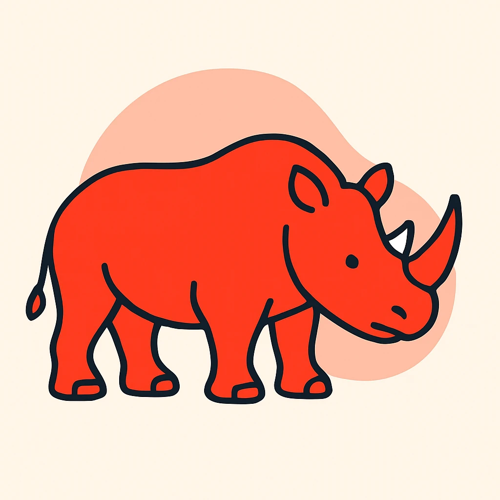 Rhinoceros emoji