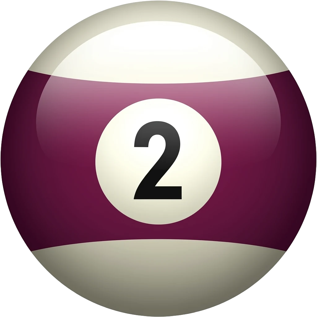 Pool ball 2 emoji
