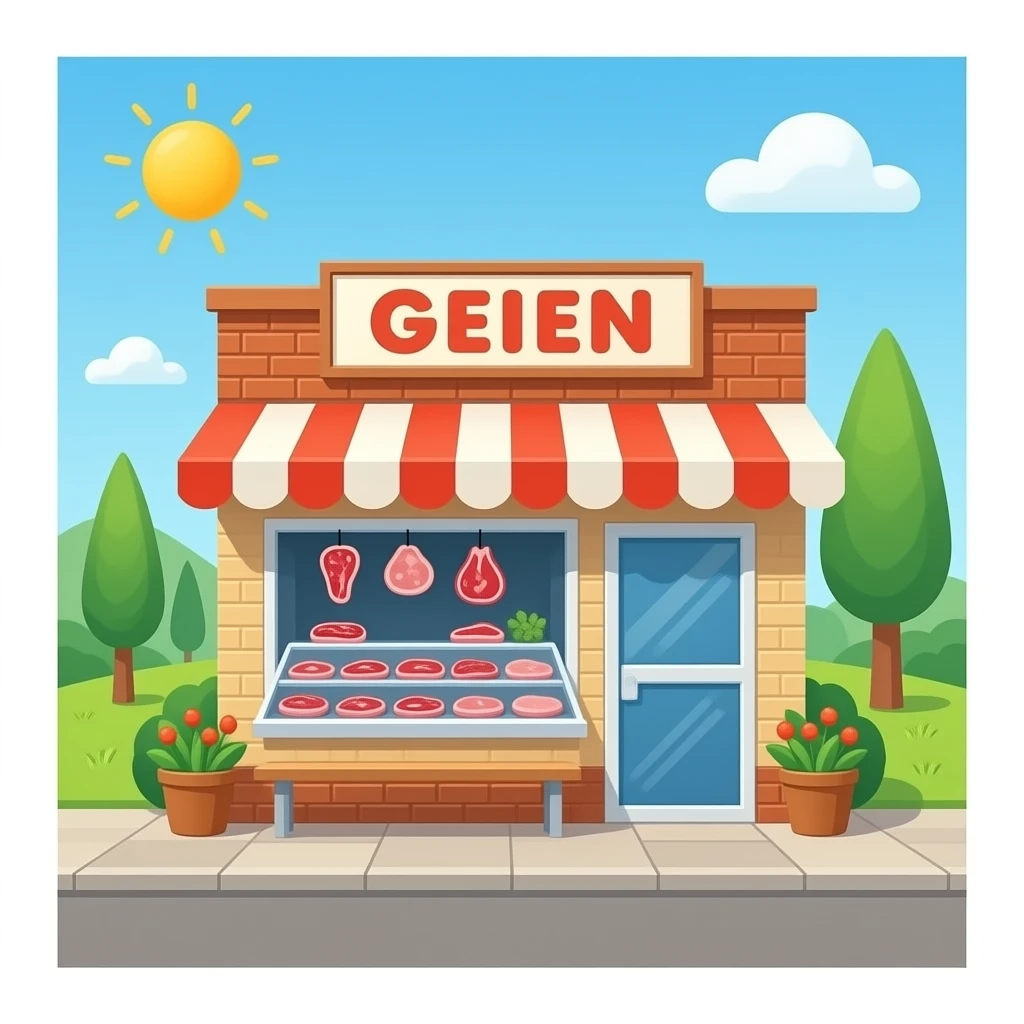 boucherie emoji