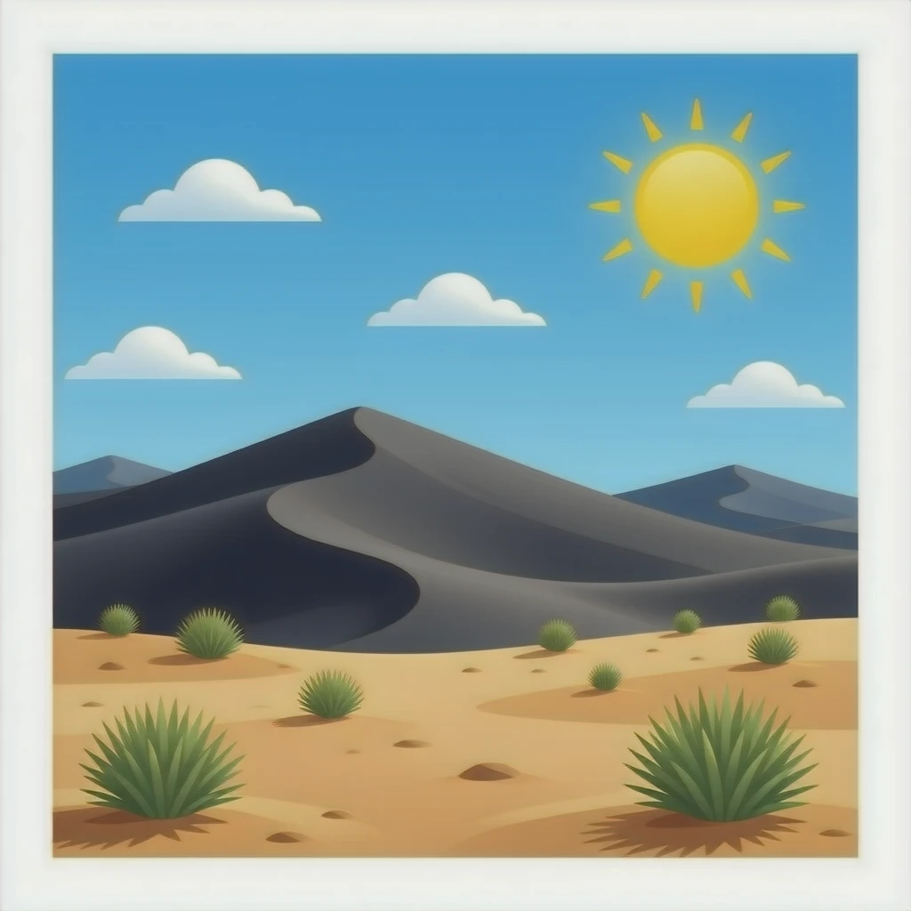 Thar black emoji