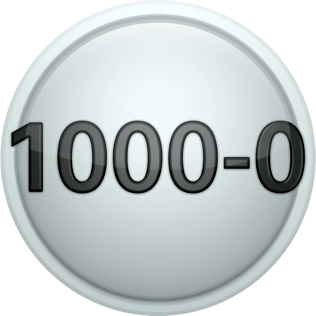 1000-0 emoji