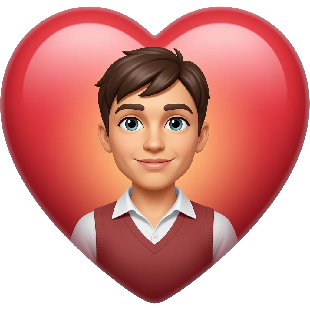 Coração com Estela emoji