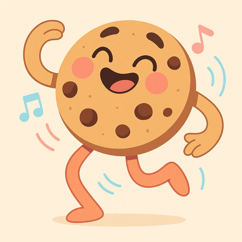 Un cookie qui dansent  emoji