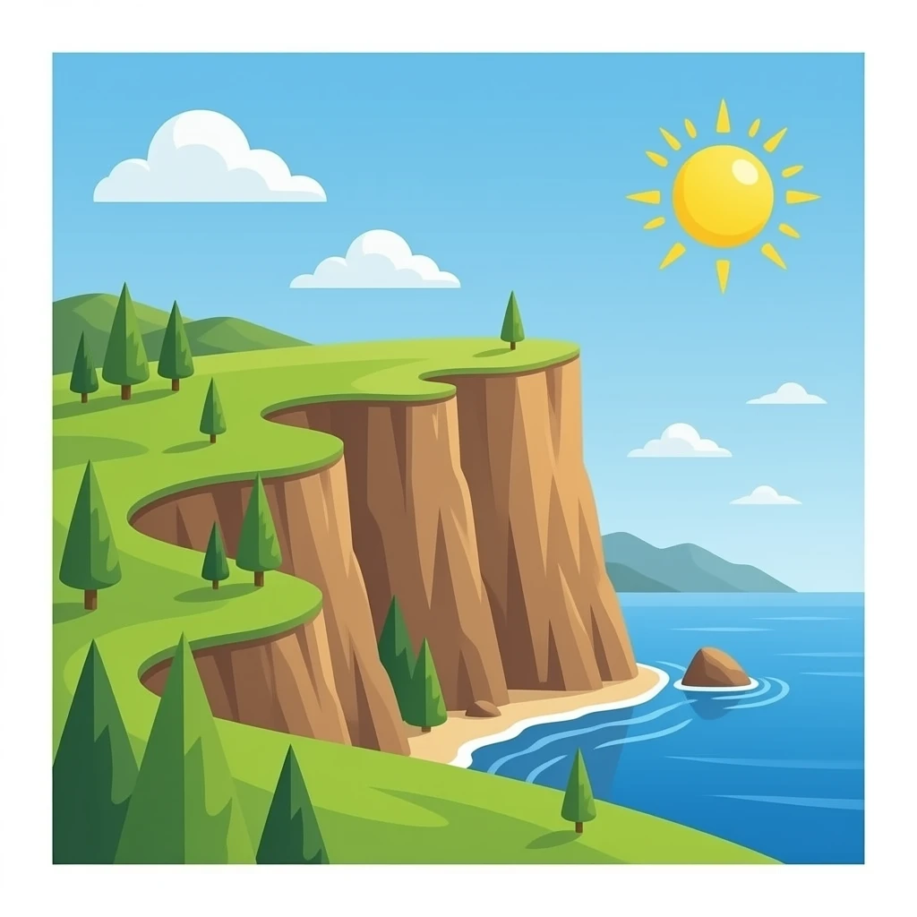 cliff emoji
