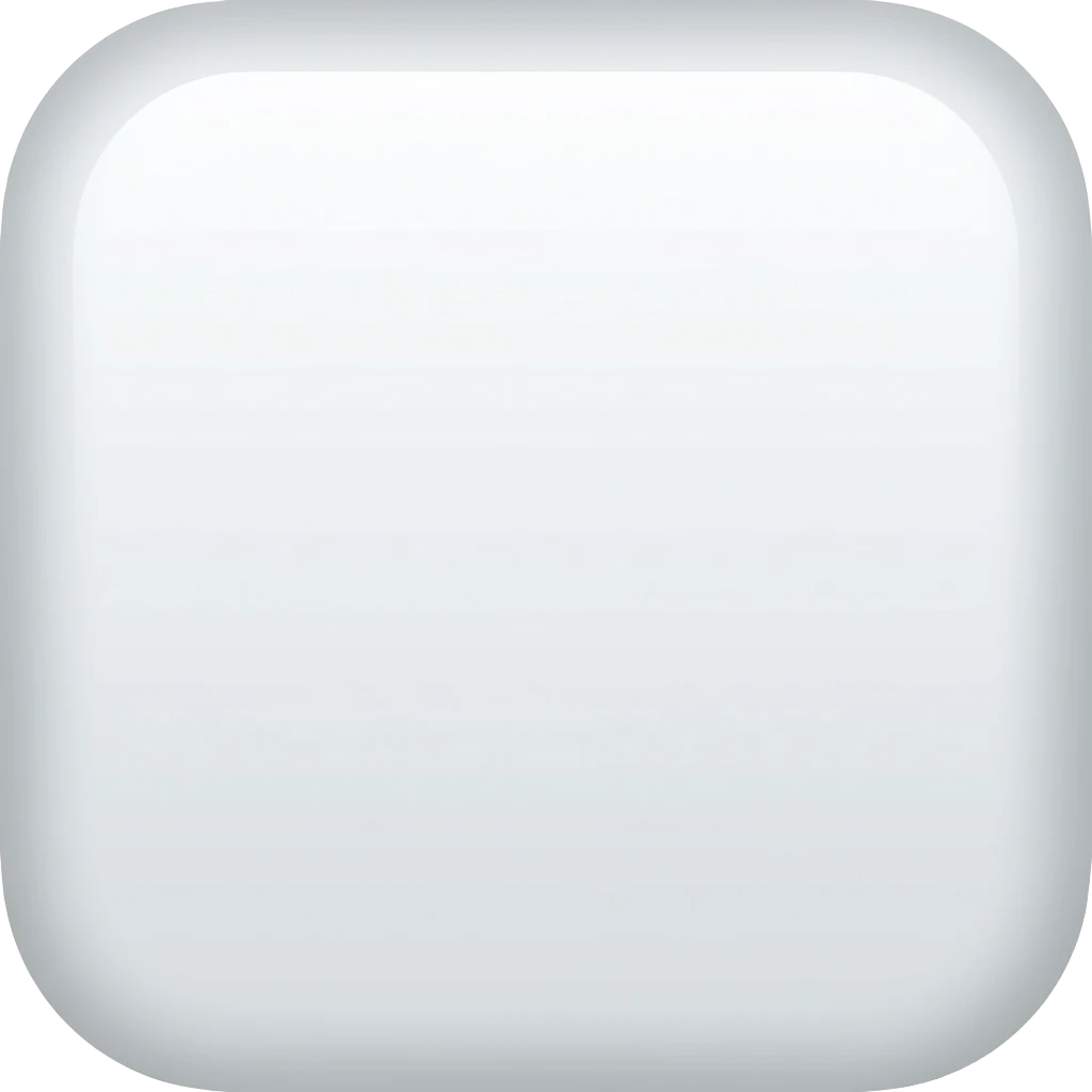 Retângulo branco emoji