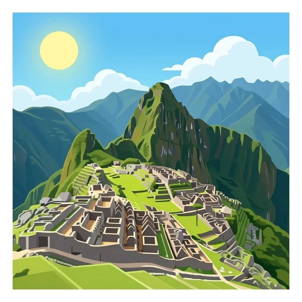 machu picchu emoji