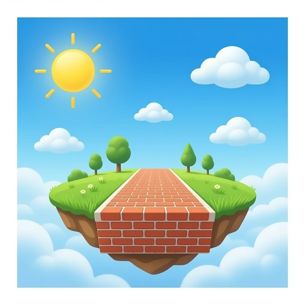 brick road in the sky emoji