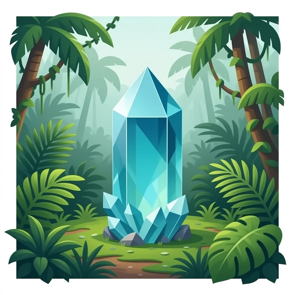 rainforest jasper crystal emoji