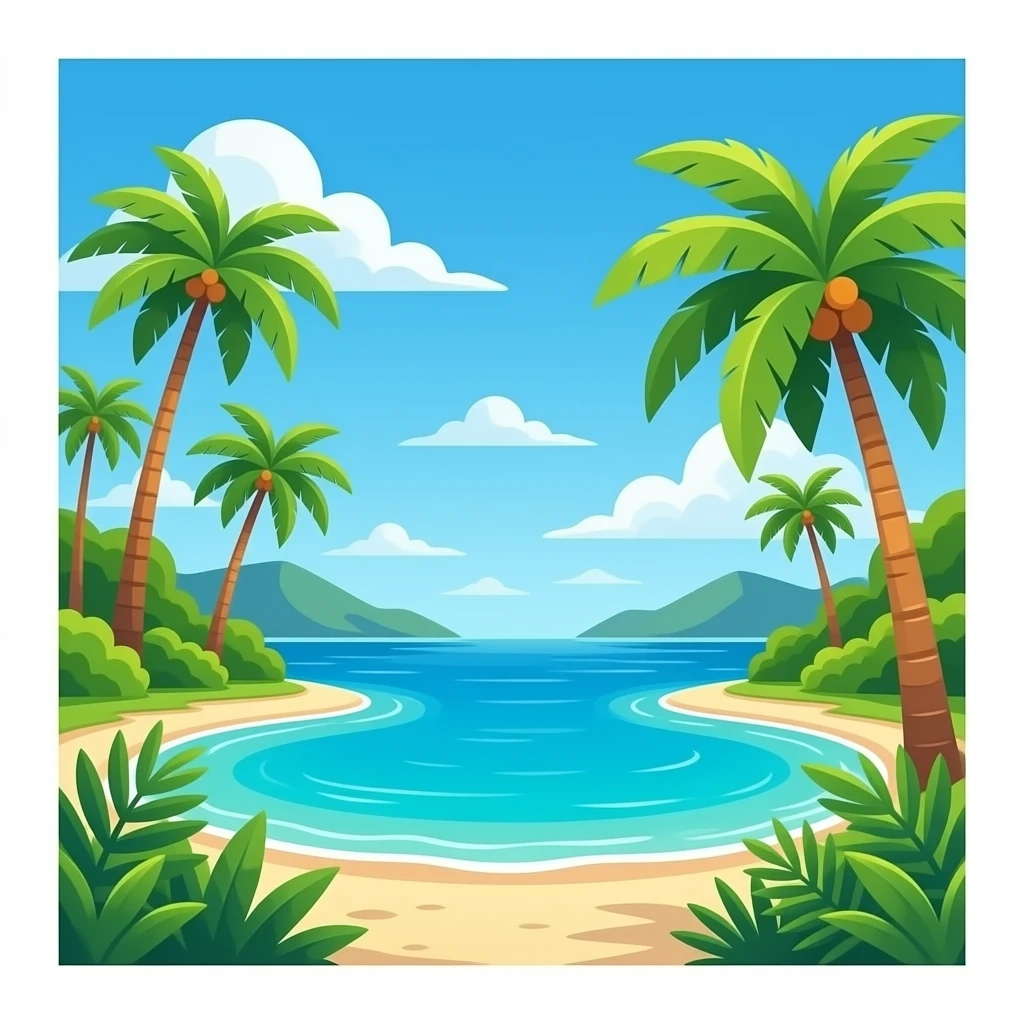 paradise emoji