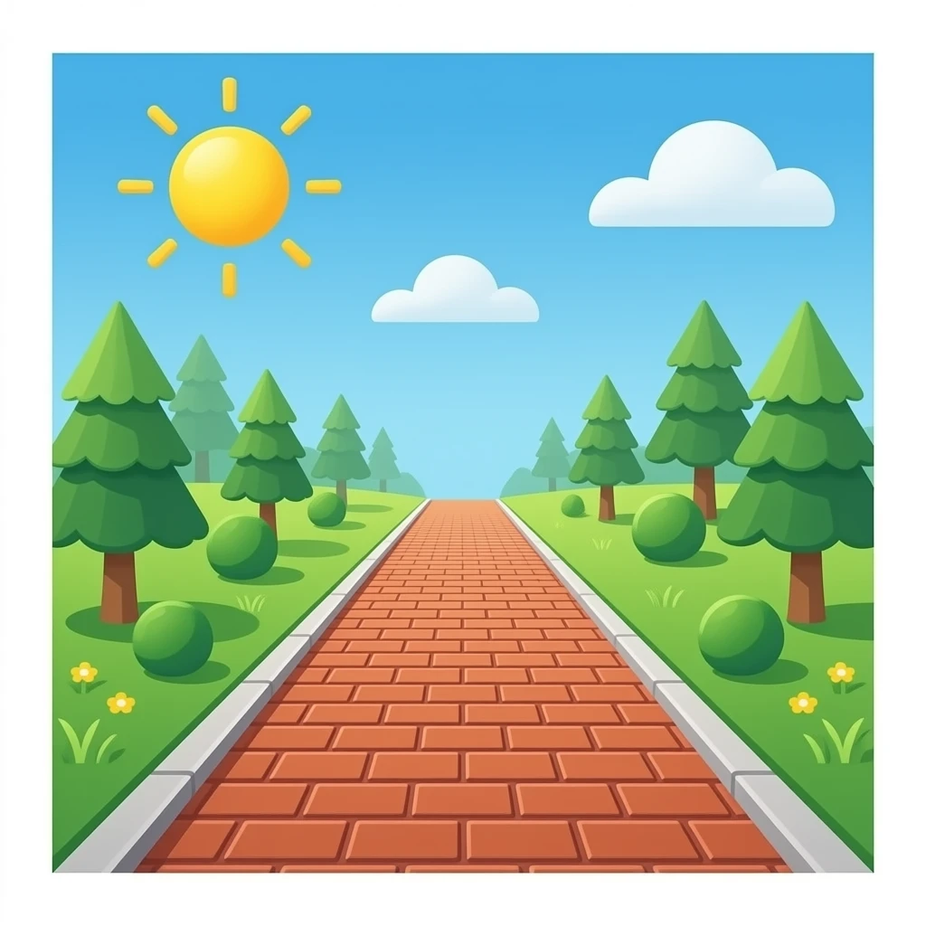 brick road emoji