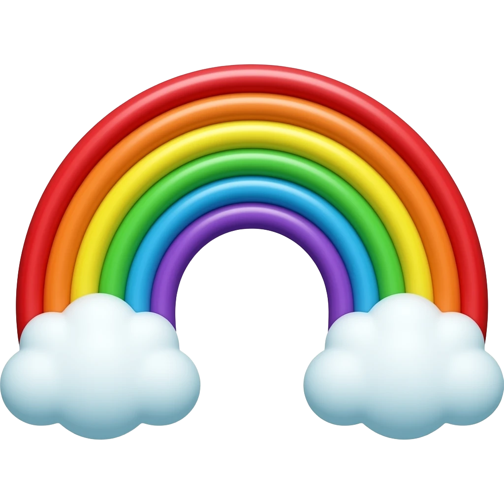 Rainbow emoji