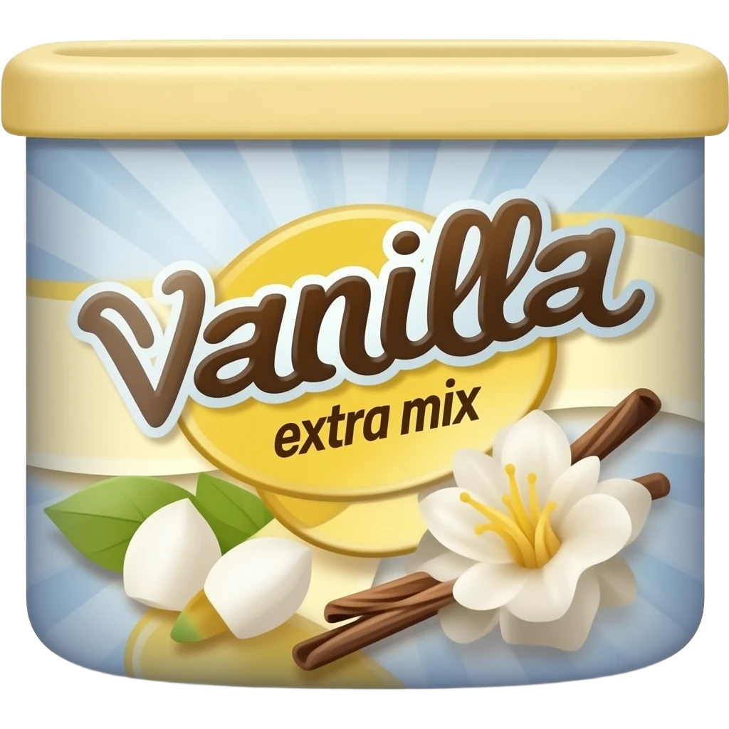 Vanila extra  mix emoji