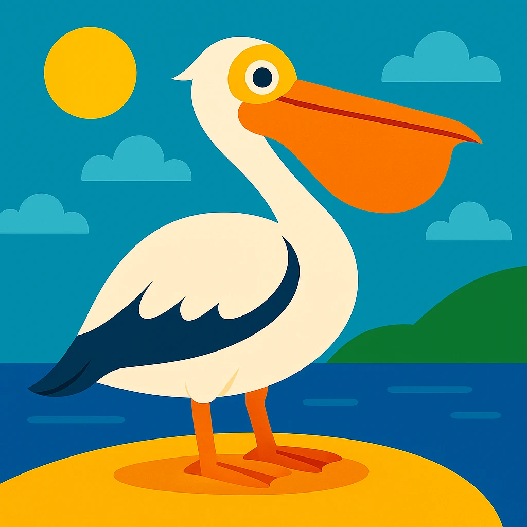 Pelican emoji