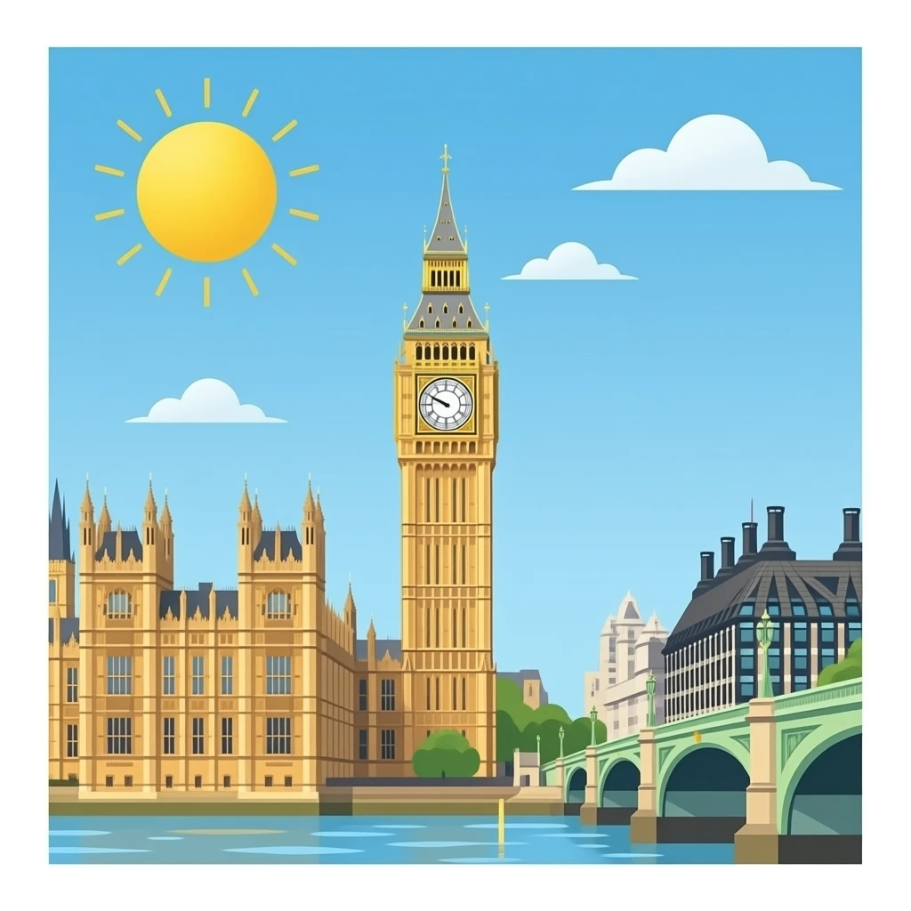 Big ben emoji