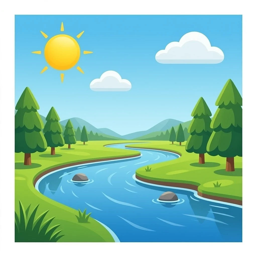 река emoji