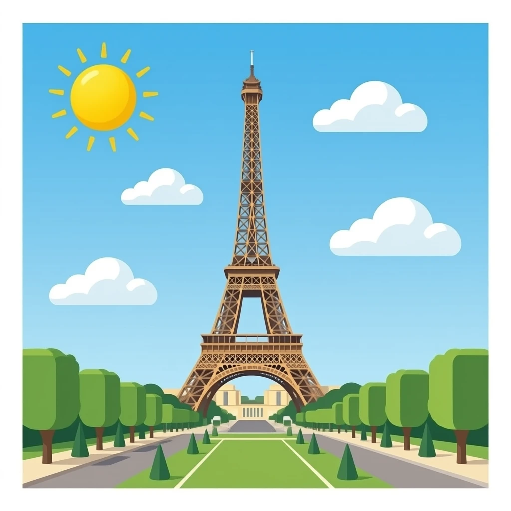 Eiffel emoji