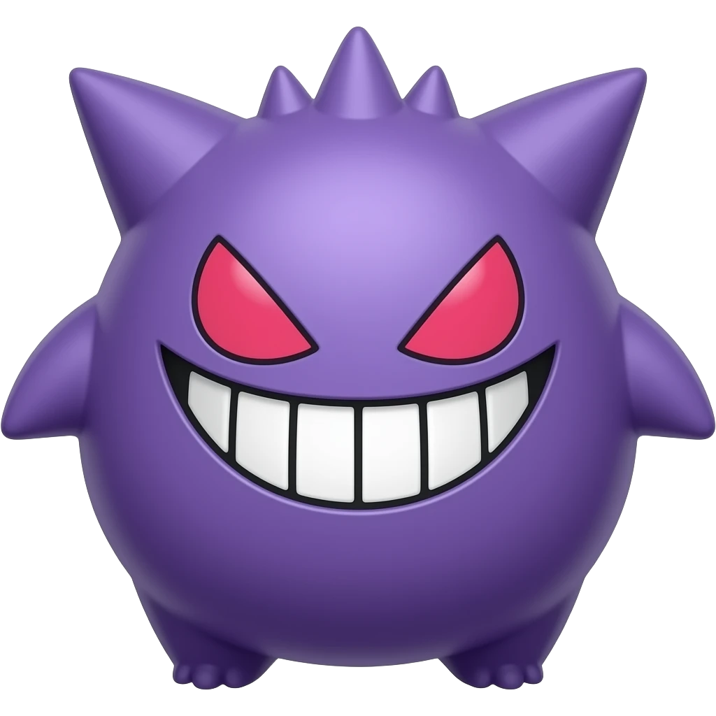 Pokémon gengar emoji
