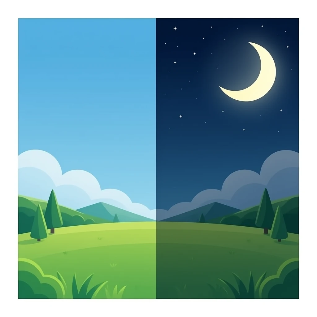 day and night emoji
