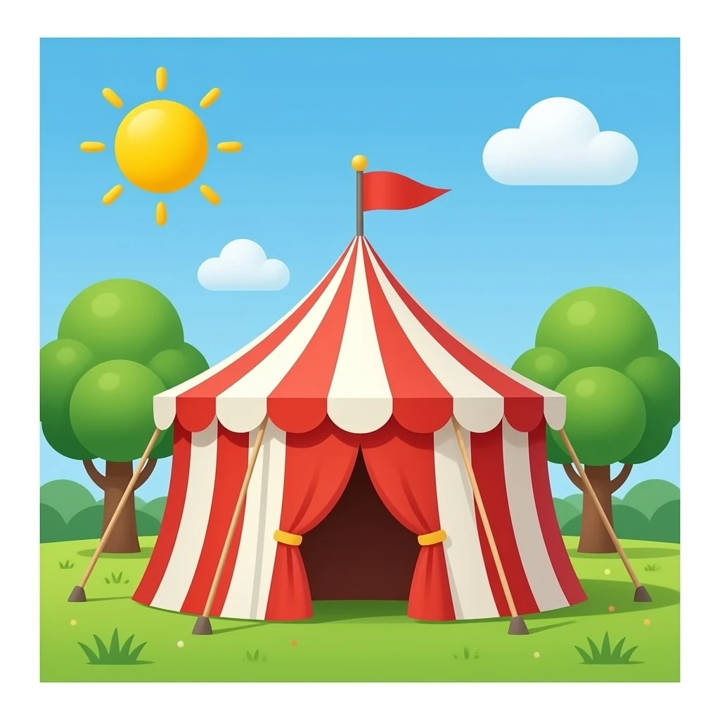 carnival tent emoji